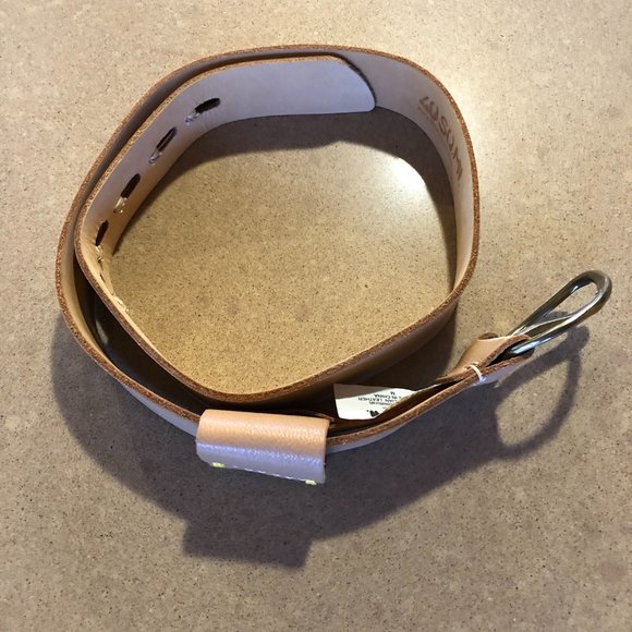 49 SQ Miles - RISSETTO - SALT OF THE EARTH Belt - M - Natural - Italian Leather main image 7